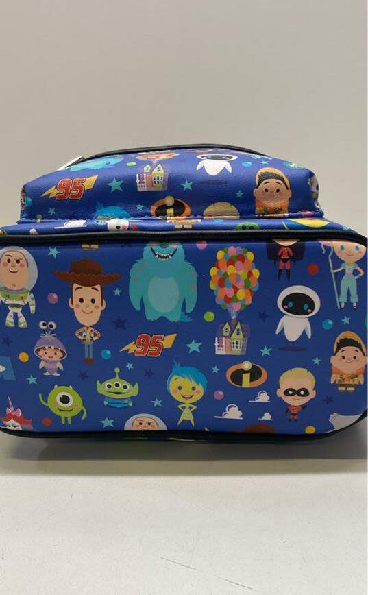 Loungefly X Disney World of Pixar Mini Backpack Multicolor image number 3