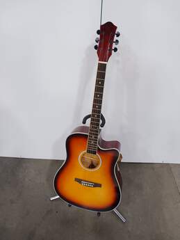 Sunburst Natural Dreadnought Right Handed Acoustic Guitar alternative image