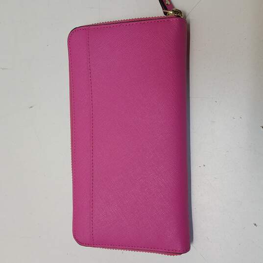 Buy the Kate Spade Women's Hot Pink Wallet | GoodwillFinds
