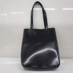 Givenchy Parfums Black Faux Leather Tote Bag AUTHENTICATED