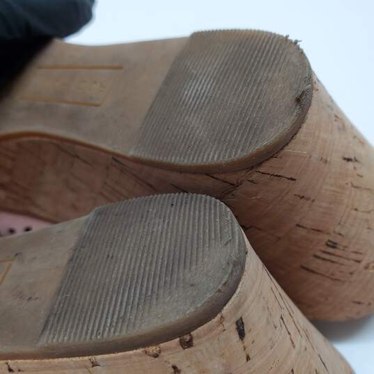 Rockport Women's Leather Slingback Wedges Sandals Comfort Shoes Sz 8.5 image number 7