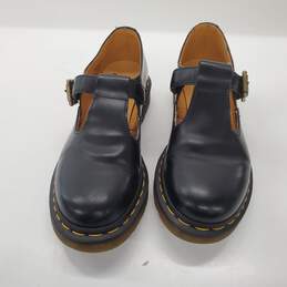 Dr. Martens Women's 'Polley' Black Leather Mary Janes Size 7 alternative image