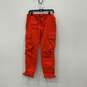 Ralph Lauren Womens Orange Adjustable Waist Ankle Cargo Pants Size 4 image number 1