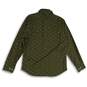 NWT Banana Republic Mens Green Spread Collar Long Sleeve Button-Up Shirt Size M image number 2