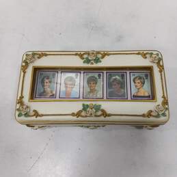 International Collector's Society Princess Diana Musical Jewelry Box