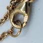 Gold Over Sterling Silver Crystal CZ Earring & Pendant Bundle 3pcs 13.4g image number 5