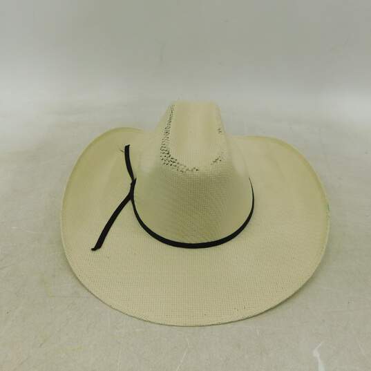 Twister Youth Cowboy Hat Paper/Plastic Beige No Size Tag image number 3