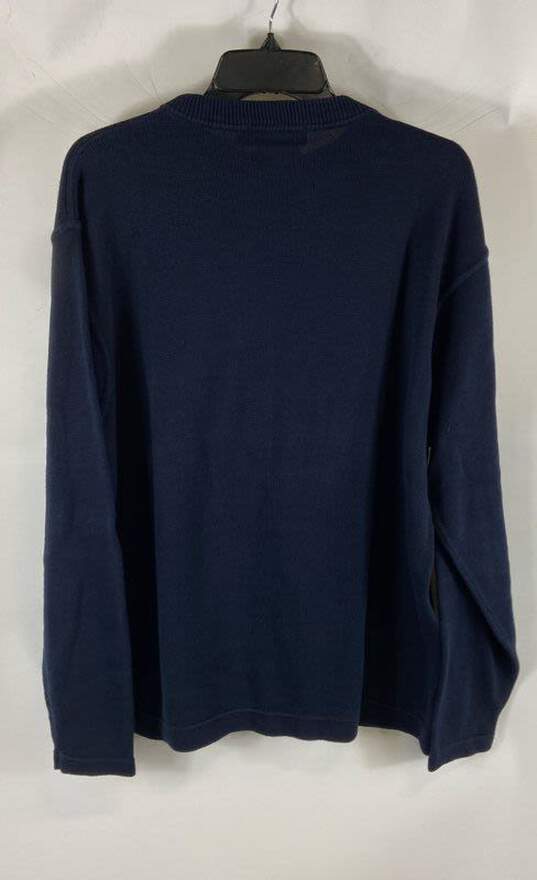 Polo By Ralph Lauren Mens Blue Crew Neck Long Sleeve Pullover Sweater Size XL image number 6
