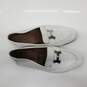 Hermès Women's White Leather Loafers Size 36.5 EU (6 US) AUTHENTICATED image number 7
