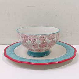 The Pioneer Woman Floral Pattern Bowl & Dinner Plate