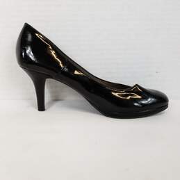 Kelly & Katie Black Patent Leather Woman's  Heels  Shoe Size 7.5   Black Pumps