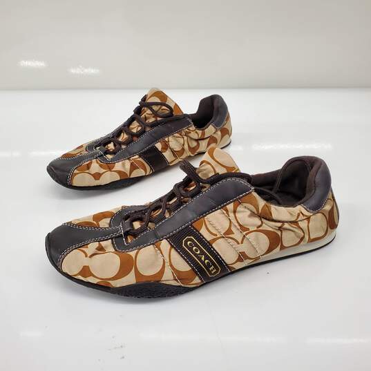 Coach Women's Kirby Signature Satin Shoes Size 7.5M image number 2