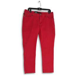 NWT Rock & Republic Womens Cherry Bomb Pockets Skinny Leg Jeans Size 14