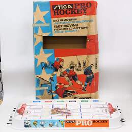 Vintage Stiga Pro Hockey 3D Action Sport Tabletop Game w/ All Figures