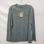 NWT Patagonia MN's Heather Gray Capilene Long Sleeve Sweatshirt Size L image number 1