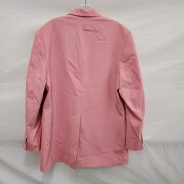 NWT Zara WM's Powder Pink Button Up Draped Blazer Size M alternative image