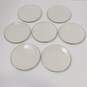 Vintage Set of 5 Lenox Olympia PL Saucers & 2 Bread and Butter Plates image number 2