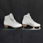Riedell Women's White Ice Figure Skates Size 6 IOB image number 3