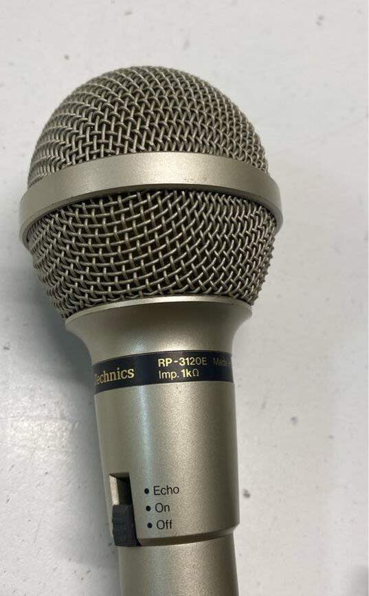 Technics Electret Condenser Echo Microphone RP-3120E image number 3