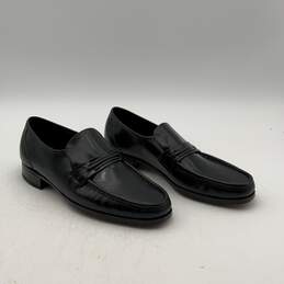 Florsheim Mens 23242 Black Leather Round Toe Slip-On Dress Loafer Shoes Sz 8.5D