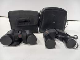 Bundle of 2 Jason and Simmons Binoculars In Cases