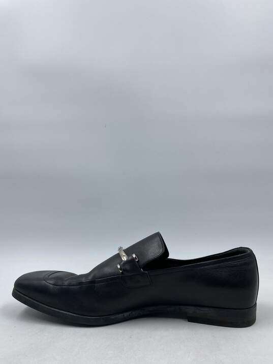 Gucci Black Loafer Dress Shoe Men 10 image number 3