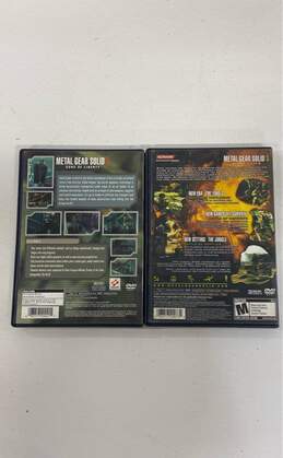 Metal Gear Solid 2: Sons of Liberty & MGS 3: Snake Eater - PlayStation 2 (CIB) alternative image