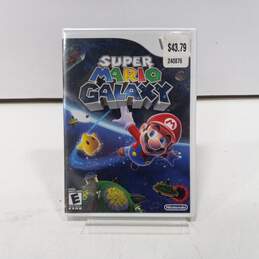 Nintendo Wii Super Mario Galaxy Game (Factory Sealed In Case)