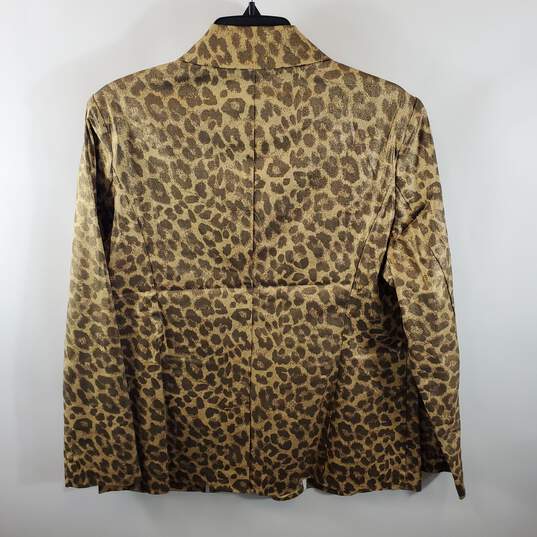 Berek Women Leopard Blazer XL NWT image number 4