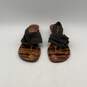 Donald J Pliner Womens Brown Cork Open Toe Wedge Slingback Sandals Size 9.5 image number 1