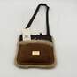 UGG Womens Crossbody Bag Purse Adjustable Strap Brown Suede Size Small image number 1