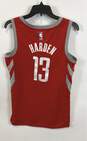 Nike NBA Rockets Harden #13 Red Jersey - Size Small image number 2