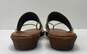 Italian Shoemakers Gold Studded Slide Thong Sandals Shoes Size 7 B image number 4