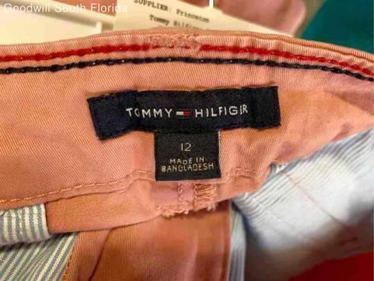 Tommy Hilfiger Womens Pink Pants Size 12 image number 5