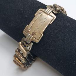 Gold Filled Engraved Expandable Bracelet 31.8g alternative image