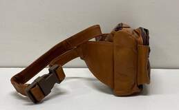 Brown Leather Fanny Pack Belt Bag alternative image