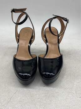 Naturalizer Women's Clarice Buckle Ankle Strap Platform Size 7.5 Black Heels