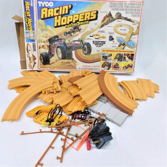1987 Tyco Racin' Hoppers Electric Racing Set No. 6225 image number 1