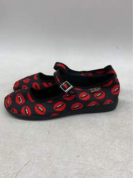 Women's Hot Chocolate Design Size N/a Black & Red Slip On Shoes alternative image