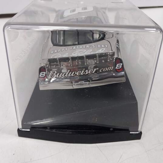 Dale Earnhardt #8 Chrome 'Happy Father's Day' Collector's Edition Die Cast Car image number 3