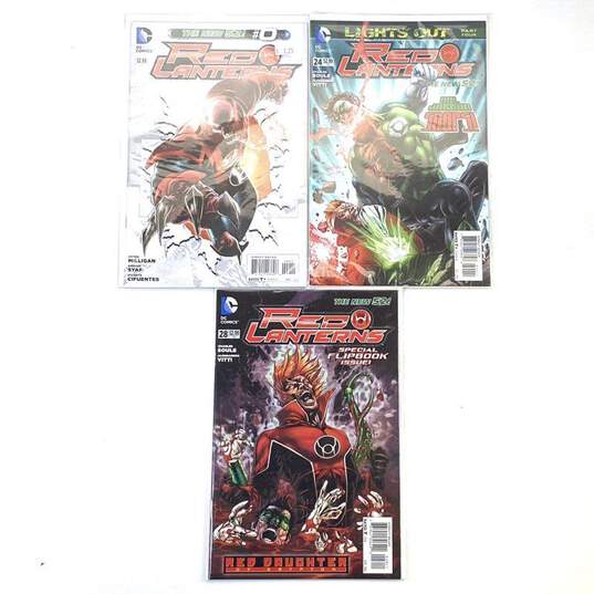DC Red Lanterns Comic Books image number 6