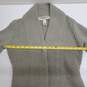 Wool Knit Front Snap Cardigan Sweater Women's M image number 5