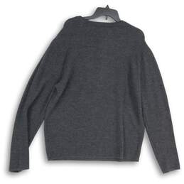 NWT Jachs New York Mens T-Shirt Long Sleeve Henley Neck Charcoal Gray Size XXL alternative image