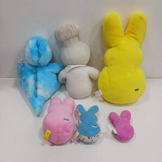 6pc Bundle of Assorted Plush Stuffed Animals image number 2