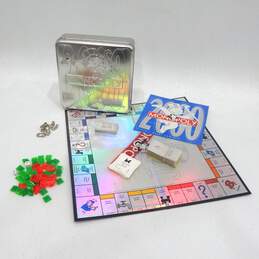 Millennium Edition Tin Monopoly Board Game Complete