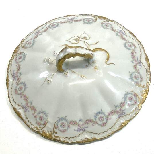 Theodore Haviland Limoges Covered Serving Bowl Tableware Fine China /France image number 2