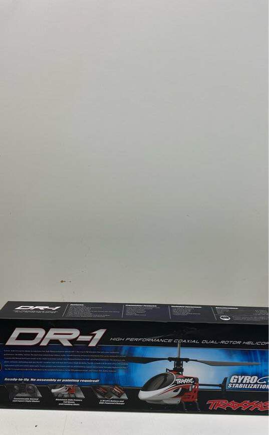 Rechargable Traxxas Red Aluminum DR1 Helicopter image number 1