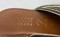 Italian Shoemakers Gold Studded Slide Thong Sandals Shoes Size 7 B image number 7