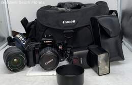 Canon Camera With Accessories And Bag Not Tested