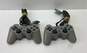 Sony Playstation Wired Controllers - Lot of 10, Gray >>FOR PARTS<< image number 5